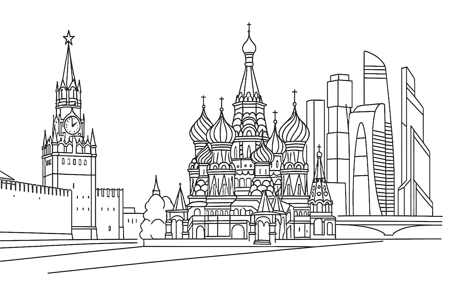 Логотип города Москва