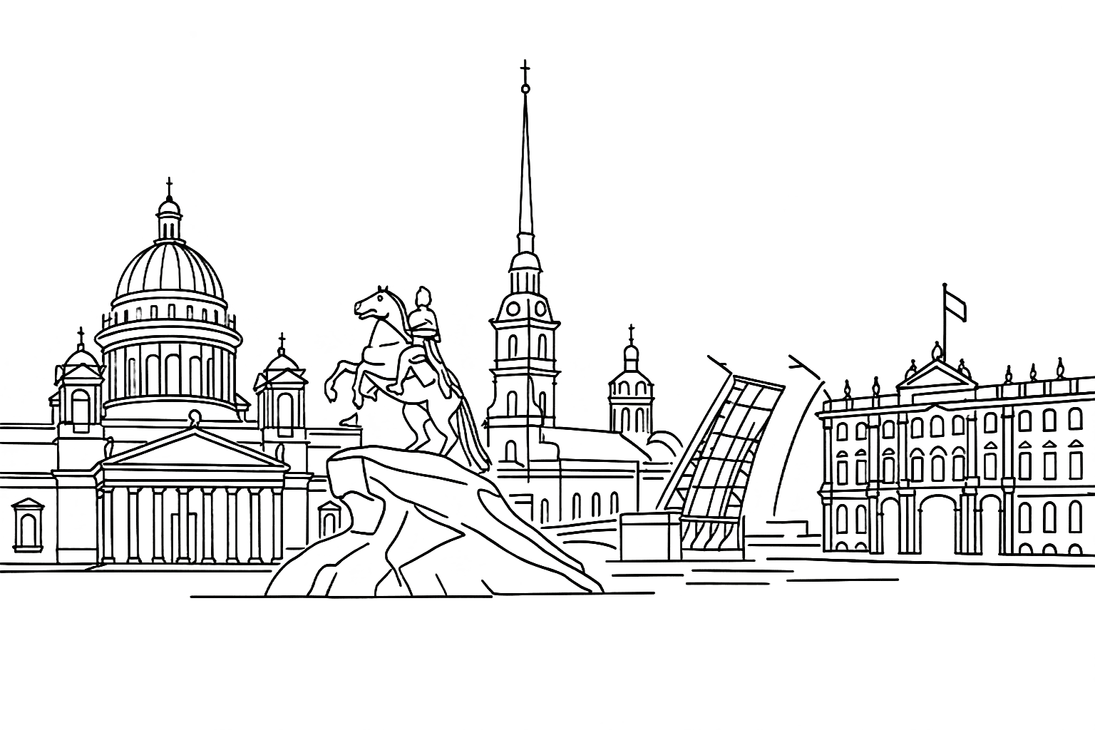 Логотип города Санкт-Петербург